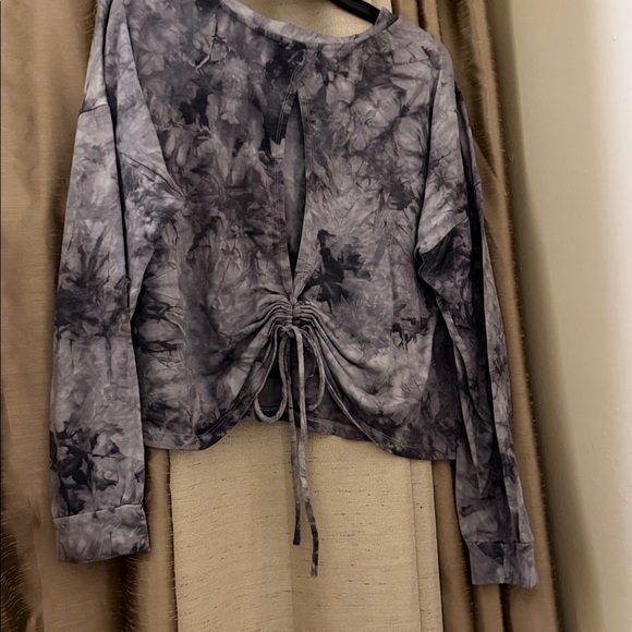 Willow Gray Scoop Neck Top - Picture 4 of 4